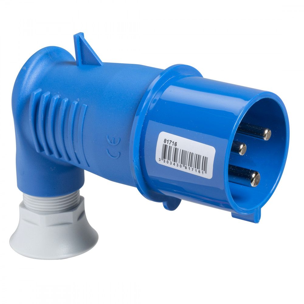 Systeme Electric Вилка электрическая 16А 250, 1 шт.
