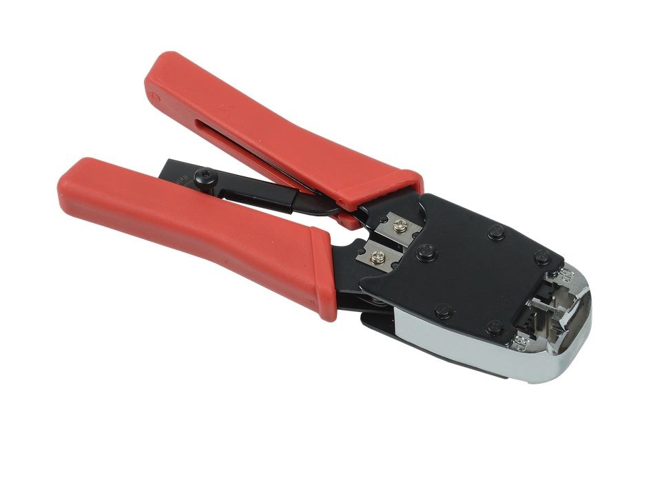 Инструмент обжимной ITK для RJ-45/12 с храповым механизмом вертикальный обжим