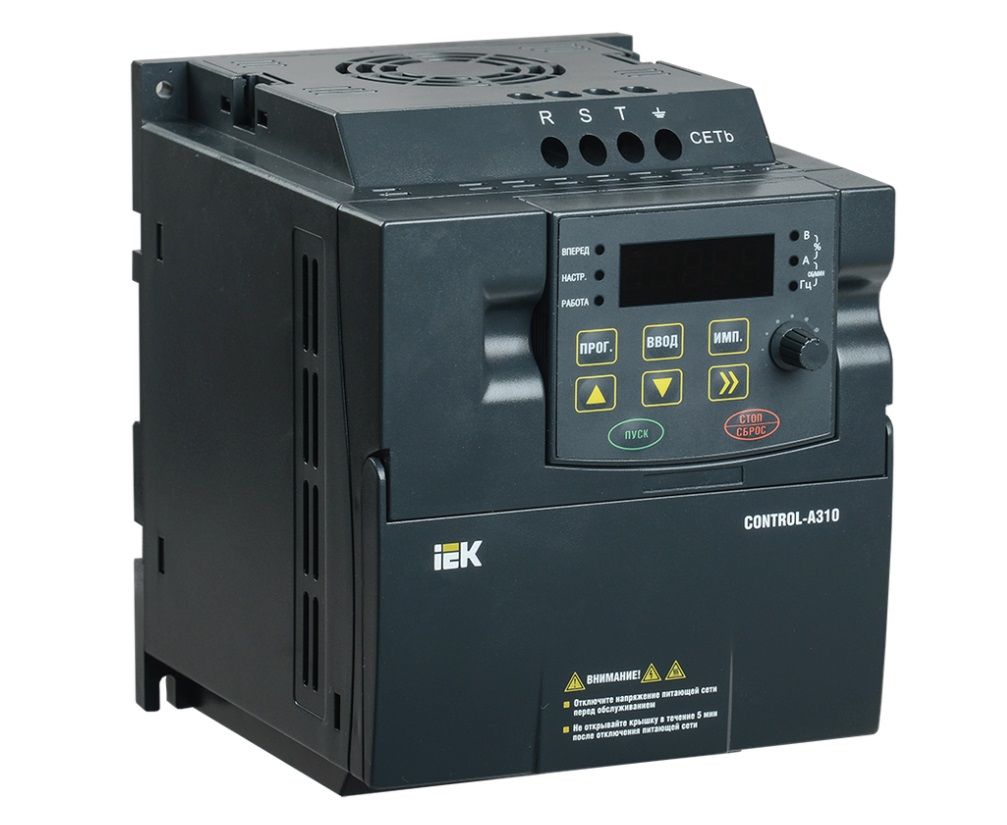 Преобразователь частоты CONTROL-A310 380В 3ф 3.7кВт 8.8А IEK