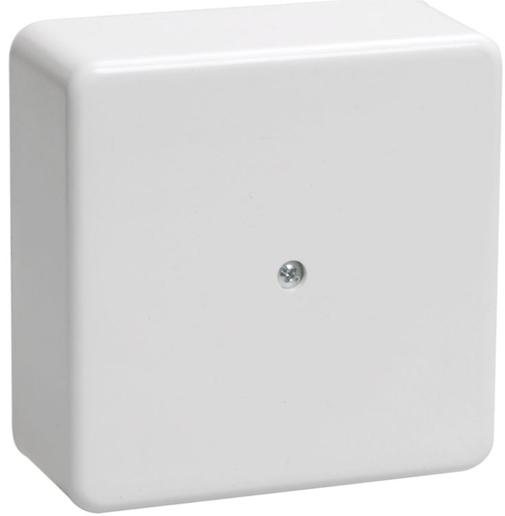 Коробка распаячная КМ41215-01 (HF) 75х75х28мм белая IEK