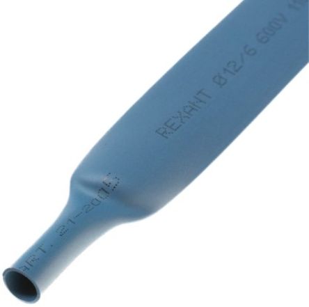 Трубка термоусадочная ТУТ нг 12.0/6.0 син. 1м REXANT 21-2005