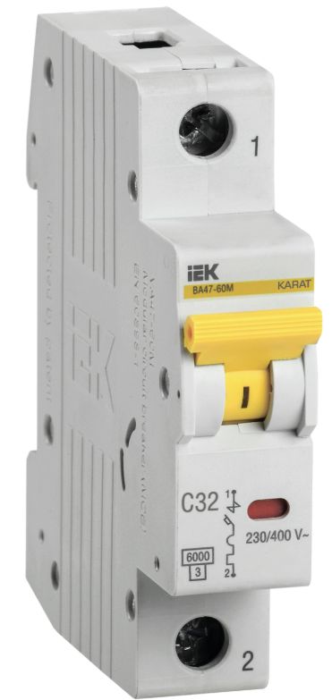 IEK Автоматический выключатель 6А 1