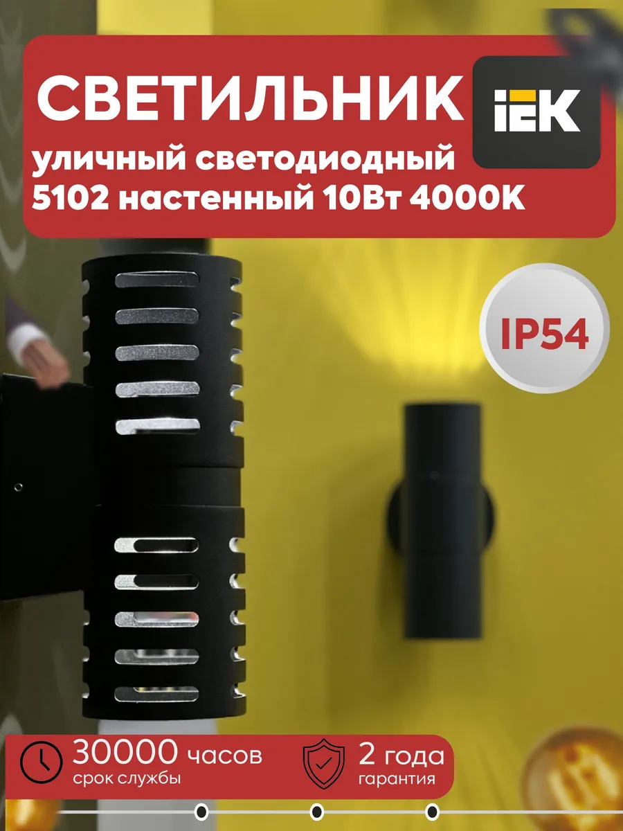 Светильник уличный LED 5102 10Вт 4000К IP54