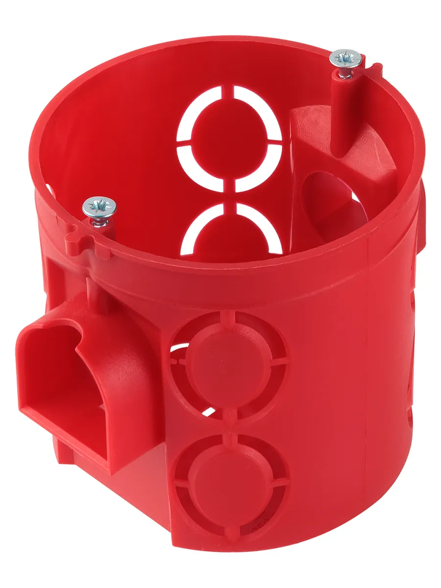 Коробка уст. СП D68х62мм углуб. IP20 красн. TDM SQ1402-3906