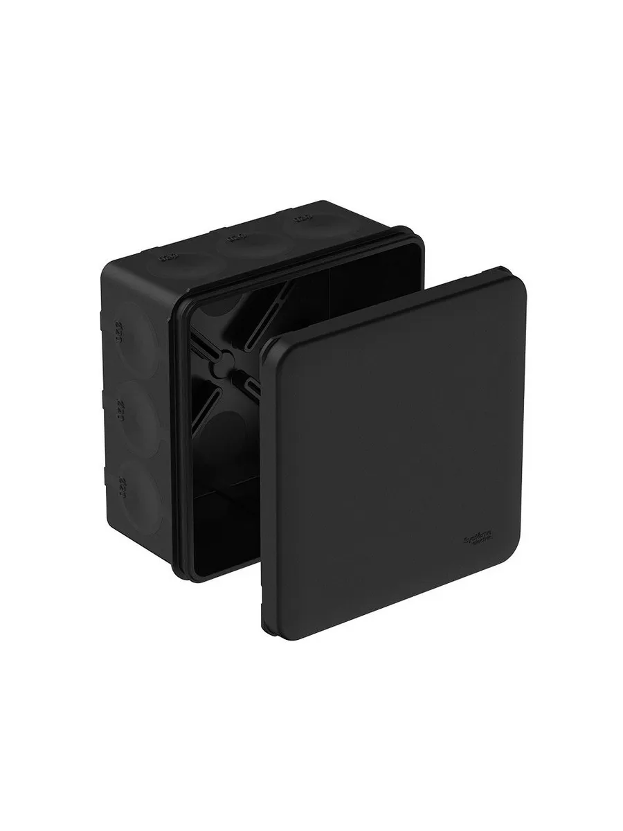 Коробка распред. MultiBox IP66 100x100x50 DIY черная SE