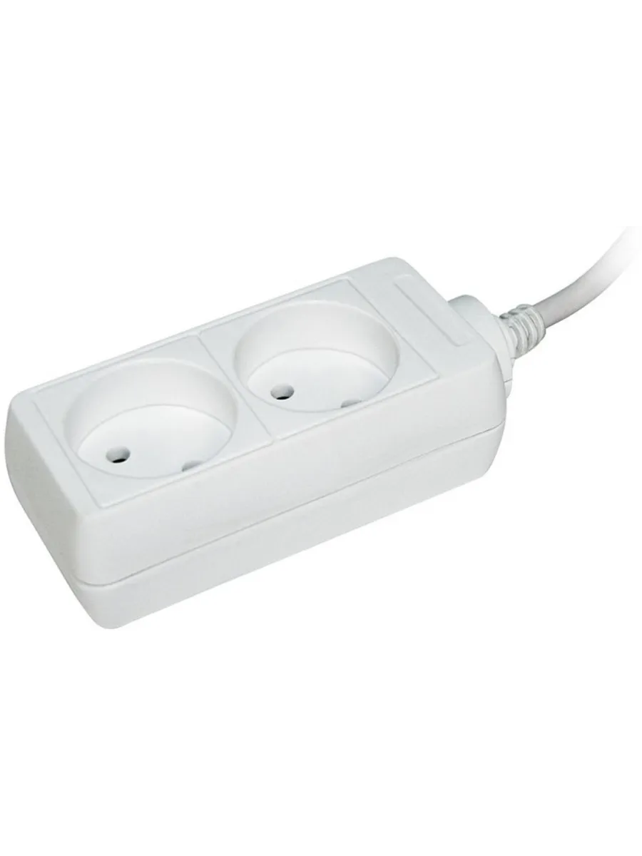 Удлинитель 2х3м без заземл. 10А IP20 У2 2P 250В