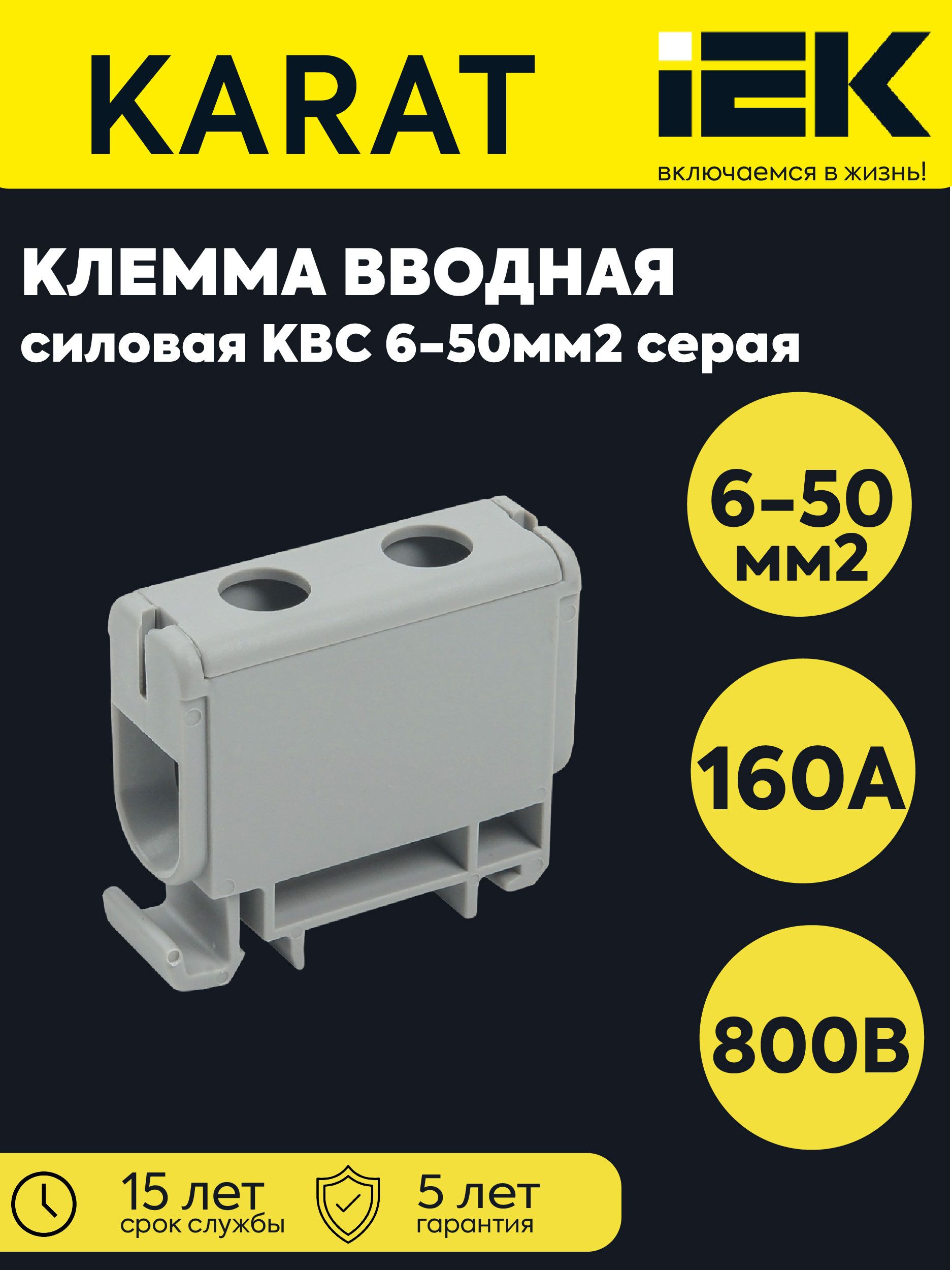 IEK Клемма 1 шт.