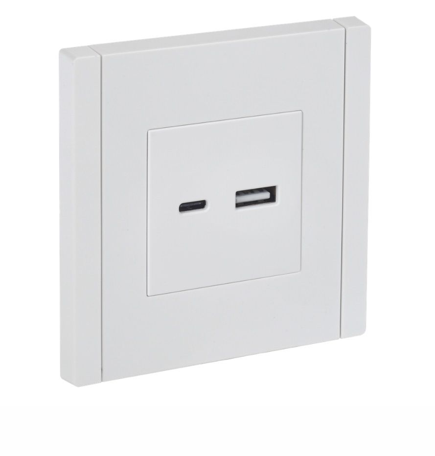 Розетка USB A+C 3.1А FORTE&PIANO FP250 бел. IEK