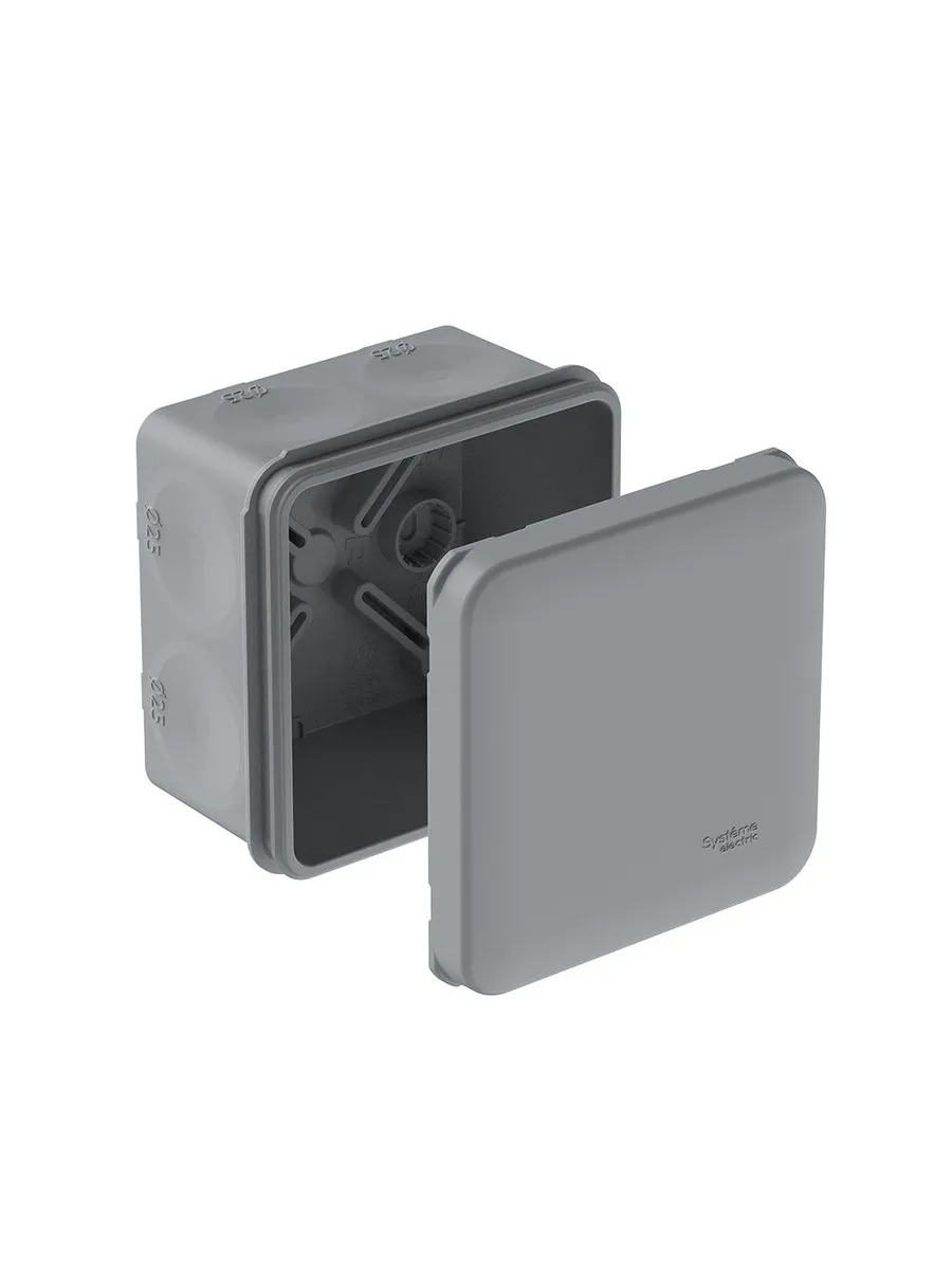 Коробка распред. MultiBox IP66 70х70х42 DIY сер. SE
