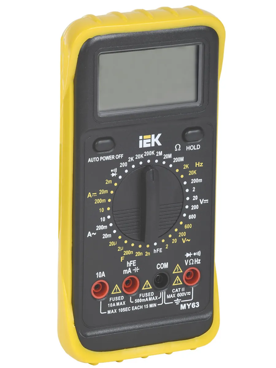 Мультиметр цифровой PROFESSIONAL MY63 TMD-5S-063