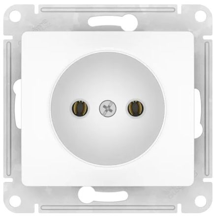 Розетка Systeme Electric GLOSSA без заземления, 16А, мех., БЕЛЫЙ GSL000141S