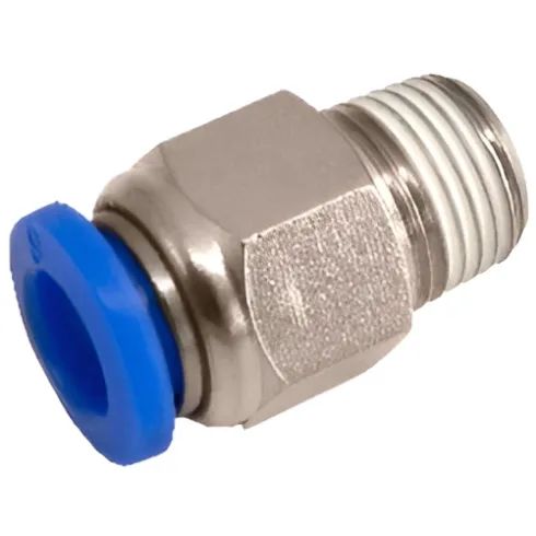 Фитинг цанговый прямой с резьбой KS-1/4-8 KIPVALVE