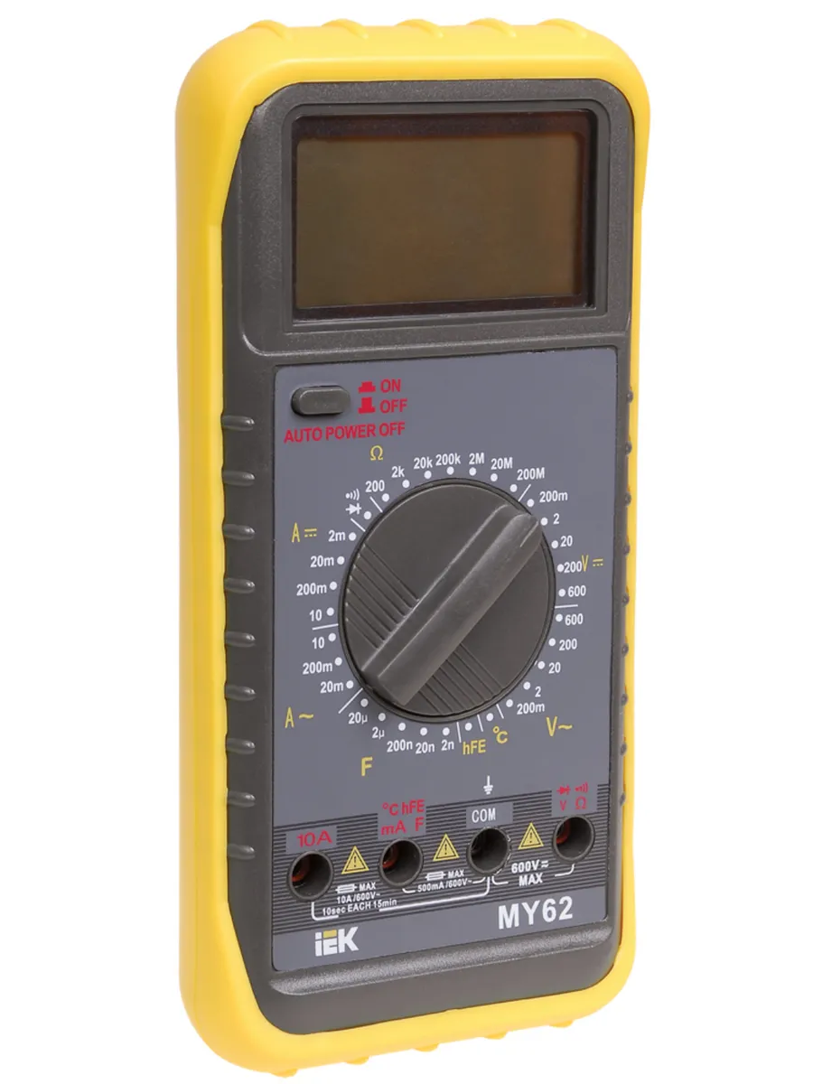 Мультиметр цифровой PROFESSIONAL MY62 TMD-5S-062